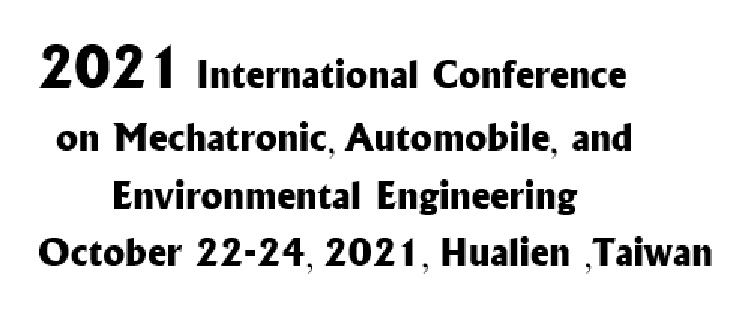2021 International Conference on Mechatronic, Automobile, and Environmental Engineering  Logo